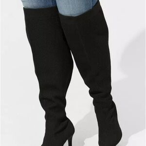 Knit Stiletto Over The Knee Boot 9WW